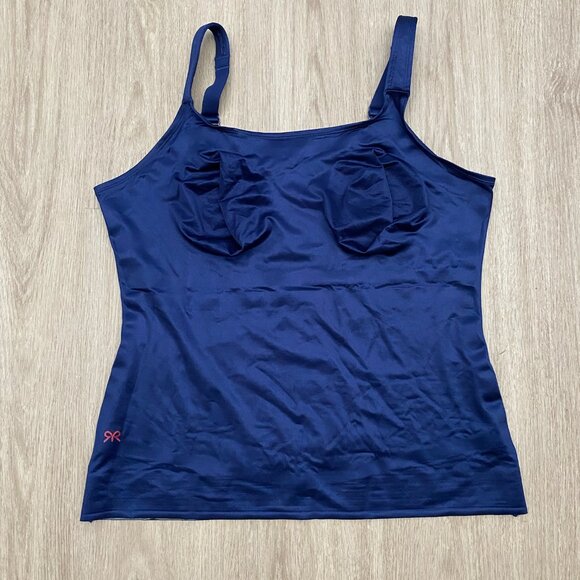 Ruby Ribbon Tops - Ruby Ribbon Original Cami Scoop Neck Level 4 Full support Royal Blue Womens 44